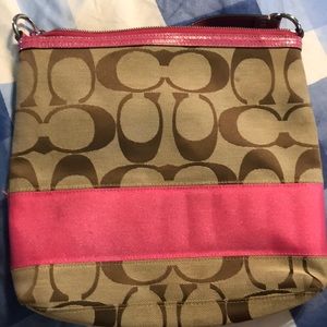 Pink Coach Purse